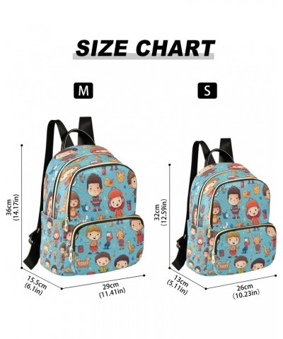 Small Kids Women Backpack Purse Travel Daypack Shoulder Bag $15.75 Backpacks