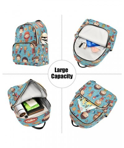 Small Kids Women Backpack Purse Travel Daypack Shoulder Bag $15.75 Backpacks