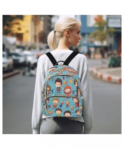 Small Kids Women Backpack Purse Travel Daypack Shoulder Bag $15.75 Backpacks