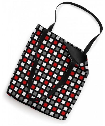 Chequered Checkered Checked Minimalistic Aesthetic Art Decor Tote Bag $12.79 Totes