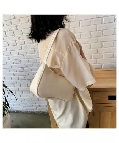 Women Bags Casual Retro Mini PU Shoulder Bag Totes Bags for Women Vintage Handbag Female Small Subaxillary Bags White $14.51 ...