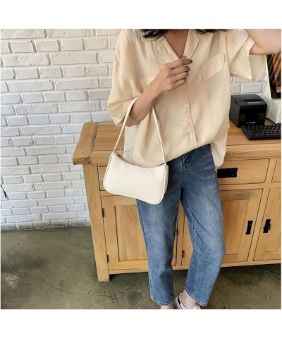 Women Bags Casual Retro Mini PU Shoulder Bag Totes Bags for Women Vintage Handbag Female Small Subaxillary Bags White $14.51 ...