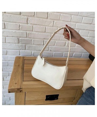 Women Bags Casual Retro Mini PU Shoulder Bag Totes Bags for Women Vintage Handbag Female Small Subaxillary Bags White $14.51 ...