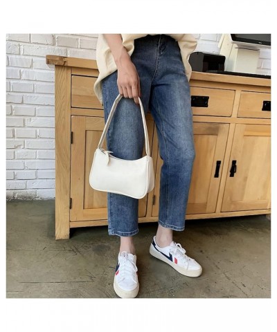 Women Bags Casual Retro Mini PU Shoulder Bag Totes Bags for Women Vintage Handbag Female Small Subaxillary Bags White $14.51 ...