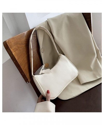 Women Bags Casual Retro Mini PU Shoulder Bag Totes Bags for Women Vintage Handbag Female Small Subaxillary Bags White $14.51 ...