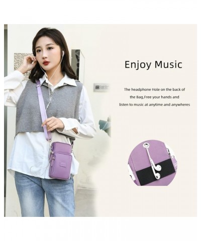 Universal Crossbody Wallet Phone Bag for Women Mini Shoulder Arm Bag Cell Phone Purse Compatible for iPhone/Samsung Galaxy… L...