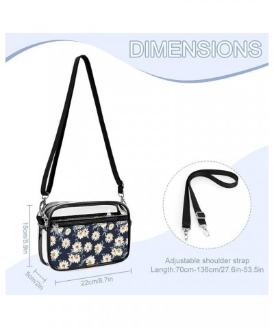 Women's Clear Crossbody Bag Fashion Shoulder Bag Purse With Adjustable Strap Color1700 $11.29 Totes