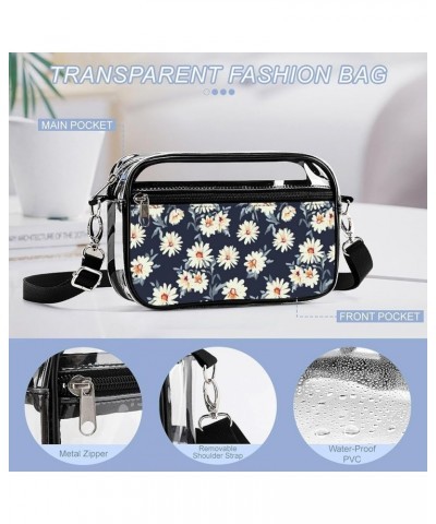 Women's Clear Crossbody Bag Fashion Shoulder Bag Purse With Adjustable Strap Color1700 $11.29 Totes