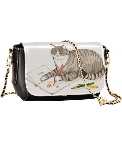 Cute Dog Pug Women's Crossbody Handbags, PU Leather Flap Crossbody Bags, Women's Shoulder Handbag Purse Style10 $21.99 Should...