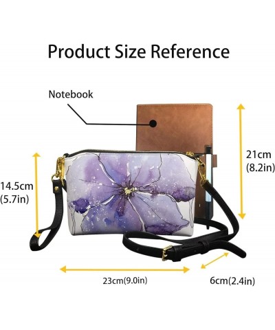 Trendy Purses for Women Crossbody Bag Sling Pack Multi-Purpose Shoulder Bag Leather Fanny Pack with Adjustable Strap Maple Le...