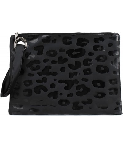 Fashion Women Animal Print Envelope Clutch Bag Ladies Retro Evening Party Prom Chain Handbag Purse C-black Leopard $18.68 Sho...