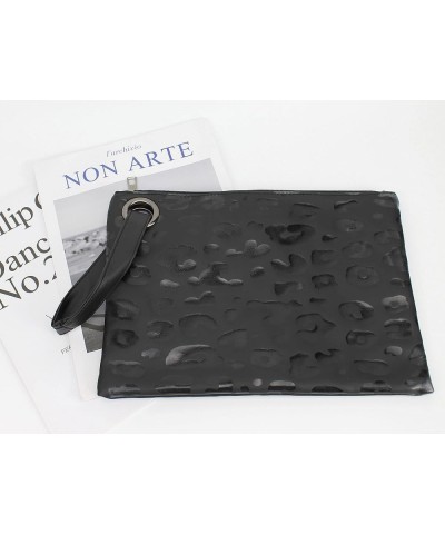 Fashion Women Animal Print Envelope Clutch Bag Ladies Retro Evening Party Prom Chain Handbag Purse C-black Leopard $18.68 Sho...