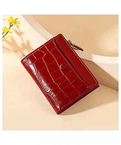 durable Classic Ladies Wallet Compact Size Large Capacity Elegant Zipper Pocket Mini Coin Purses Cute Ladies Short Wallets Co...