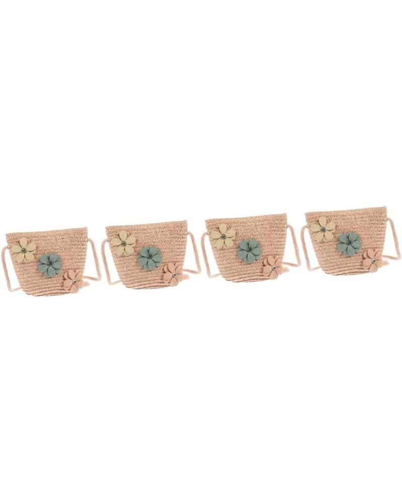 2pcs Straw Children's Satchel Baby Decor Summer Crossbody Mini Purse Sunflower Gift Bag Purse for Pinkx4pcs $11.98 Crossbody ...