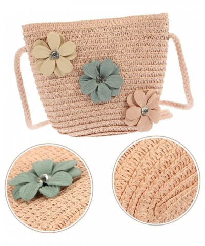 2pcs Straw Children's Satchel Baby Decor Summer Crossbody Mini Purse Sunflower Gift Bag Purse for Pinkx4pcs $11.98 Crossbody ...