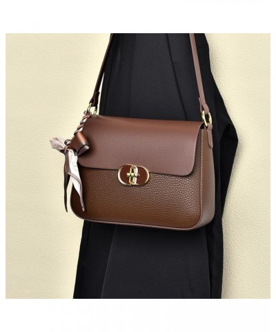 Multifunctional Fashion PU Crossbody Bag - Comfort Touch with Exquisite Bow Decoration Beige/Khaki $16.40 Crossbody Bags