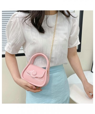 Womens Totes Shoulder Bag Hobo Tote Bag Handbag Retro Bag Solid Color Retro Candy Color Mini Bag White $9.53 Totes