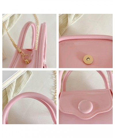 Womens Totes Shoulder Bag Hobo Tote Bag Handbag Retro Bag Solid Color Retro Candy Color Mini Bag White $9.53 Totes