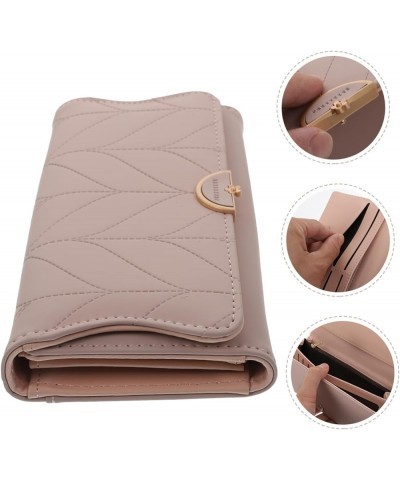 4pcs Women's Long Wallet Coin Purse Miss Pu Leather Small Change Pinkx7pcs 19.5X10X3CMx7pcs $29.26 Wallets