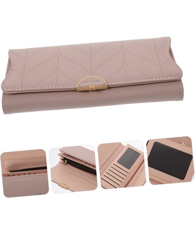 4pcs Women's Long Wallet Coin Purse Miss Pu Leather Small Change Pinkx7pcs 19.5X10X3CMx7pcs $29.26 Wallets