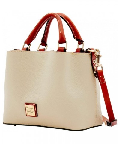 Handbag, Pebble Grain Mini Barlow Satchel Bone $61.10 Shoulder Bags