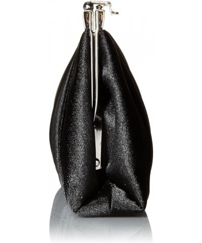 Blaire Women's Satin Frame Evening Clutch Bag Purse with Shoulder Chain Included Black Tie $23.19 Evening Bags