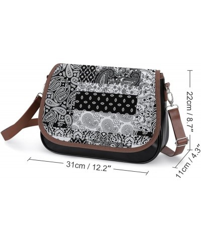 Women's Vintage Crossbody Bag Fashion Shoulder Bag Purse With Adjustable Strap Color1604 $20.08 Totes