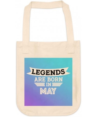 Legends Are Born In May Tote bag for Women And Men Graphic Shoulder Bags Casual Cloth Purses and Aesthetic Handbags $17.53 Totes