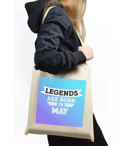 Legends Are Born In May Tote bag for Women And Men Graphic Shoulder Bags Casual Cloth Purses and Aesthetic Handbags $17.53 Totes