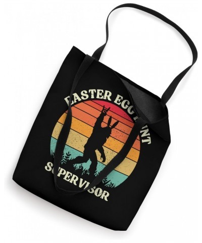 Easter Egg Hunt Supervisor Bigfoot Edition Funny Sasquatch Tote Bag $10.40 Totes