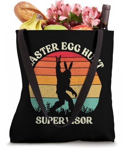 Easter Egg Hunt Supervisor Bigfoot Edition Funny Sasquatch Tote Bag $10.40 Totes