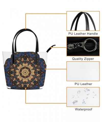 Women's Fashion Casual Handbag,PU Leather Large Capacity PC Work Bag,Travel Camping Picnic Single Shoulder Bag Patterned Whee...