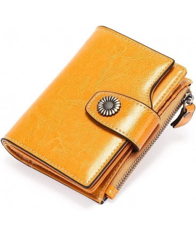 Card Holder Leather Wallet Ladies Short Solid Card Holder Business Fashion Large Capacity Purse Clutch Coin Purse Small Coins...