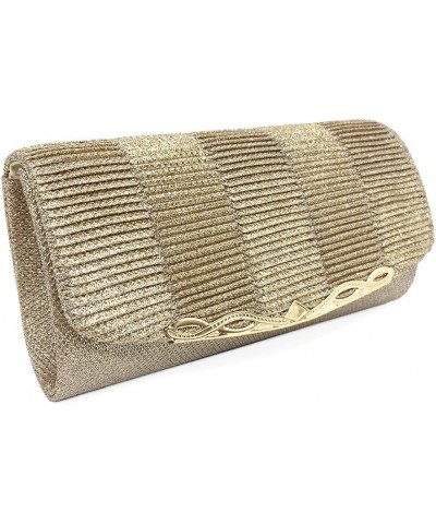 Shiny Women Evening Bag Glitter Party Handbag Wedding Clutch With Chain $10.57 Evening Bags