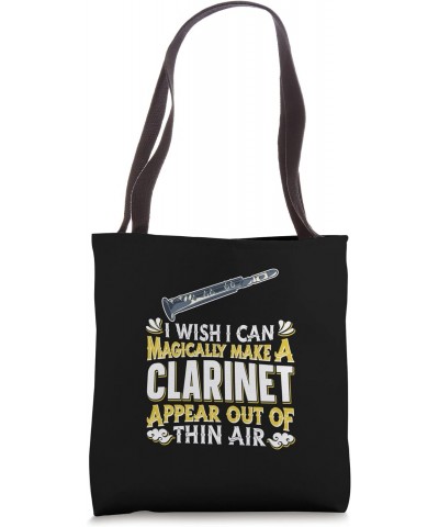 Clarinet Player - Magical Magic Woodwind Instrument Clarinet Tote Bag $9.02 Totes