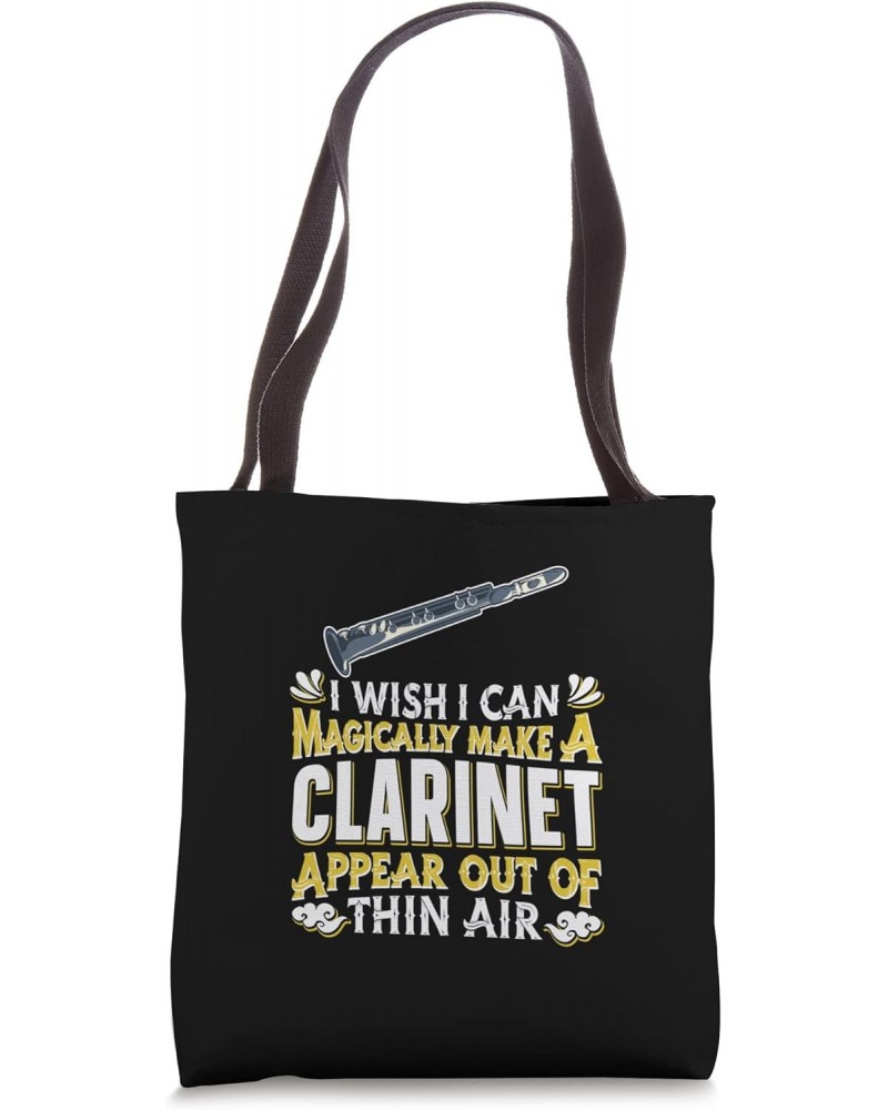 Clarinet Player - Magical Magic Woodwind Instrument Clarinet Tote Bag $9.02 Totes