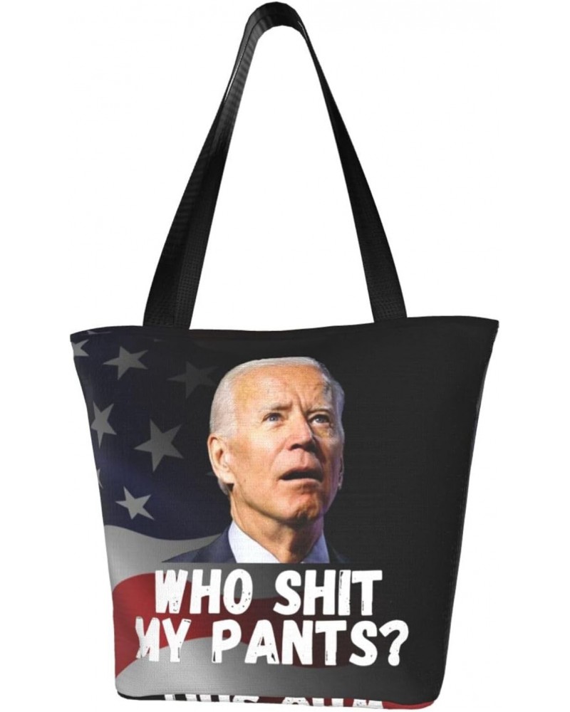 Who Shit My Pants Fashion Shoulder Bag Large Capacity For Man Or Woman $17.64 Totes