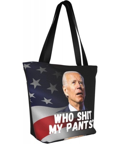 Who Shit My Pants Fashion Shoulder Bag Large Capacity For Man Or Woman $17.64 Totes