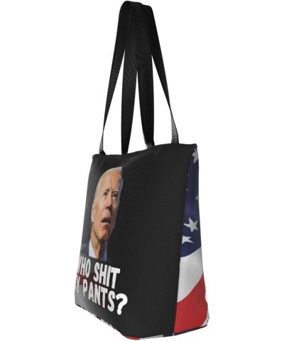 Who Shit My Pants Fashion Shoulder Bag Large Capacity For Man Or Woman $17.64 Totes