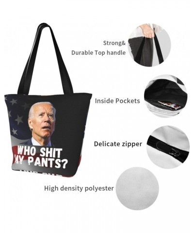 Who Shit My Pants Fashion Shoulder Bag Large Capacity For Man Or Woman $17.64 Totes