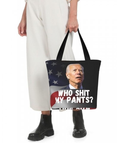 Who Shit My Pants Fashion Shoulder Bag Large Capacity For Man Or Woman $17.64 Totes