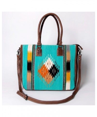 American Darling Tote Saddle Blanket Genuine Leather women bag western handbag purse Adbg1005f $64.08 Totes