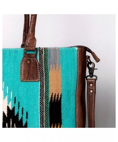 American Darling Tote Saddle Blanket Genuine Leather women bag western handbag purse Adbg1005f $64.08 Totes