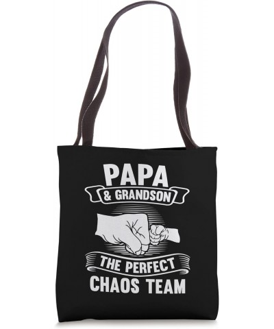 Papa & Grandson team Papa & Grandson Tote Bag $15.39 Totes