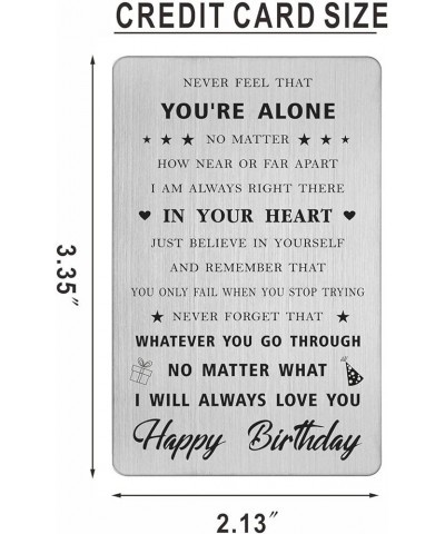 21st Birthday Gifts for Women, Happy 21 Years Old Birthday for Him Her, Engraved Funny Wallet Card Gifts Happy Birthday $10.2...