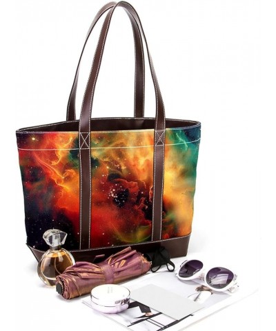 Tote Bag for Women, Large Tote Bags for Women, Women's Tote Handbags, Nebula Universe Space, Tote Bag for Work Design 14827 $...