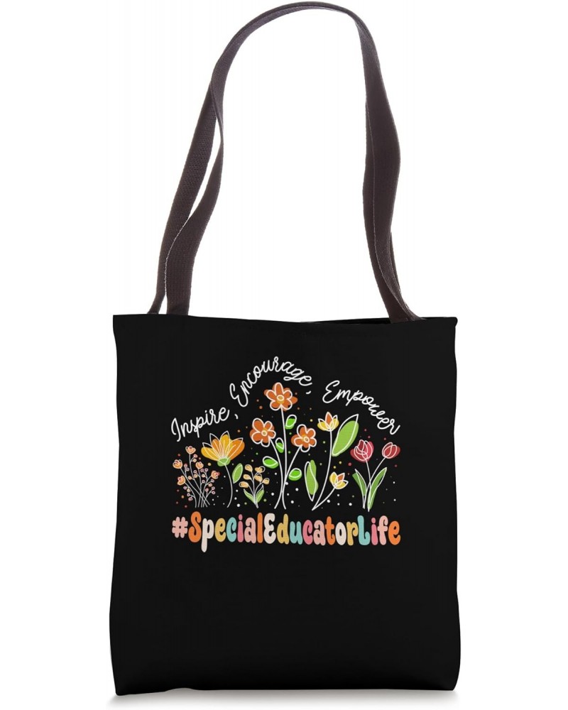 Special Educator Life Appreciation Week Back to School Tote Bag $15.36 Totes