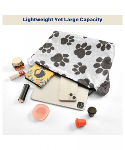 Women Boho Handbag Cartoon Pet Paw Underarm Bag Tote Bag Shoulder Bag Crossbody Bag Fluffy Cell Phone Purse Patriot Lady Trav...