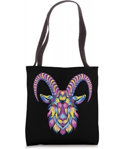 Capricorn Zodiac Symbol Constellation Astrological Goat Sign Tote Bag $9.87 Totes