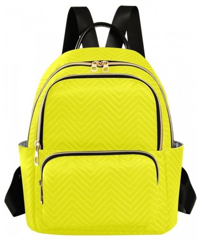 Backpack Purse for Women Yellow Casual Shoulder Bag Small Backpack S Medium $13.00 Backpacks